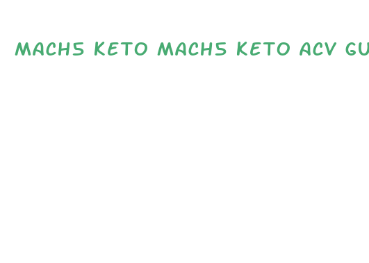 mach5 keto mach5 keto acv gummies reviews