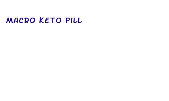 macro keto pill