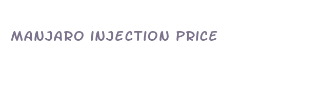 manjaro injection price