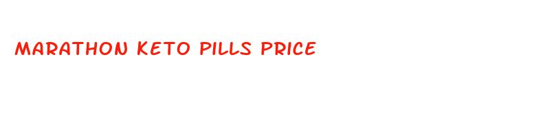 marathon keto pills price