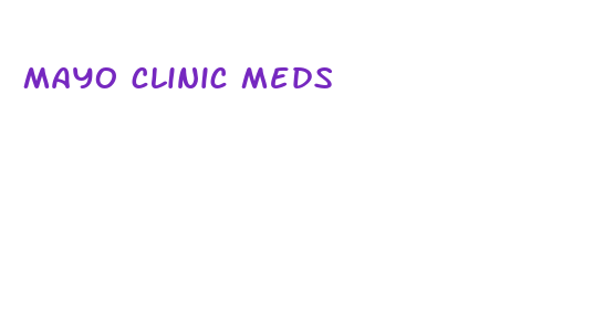 mayo clinic meds