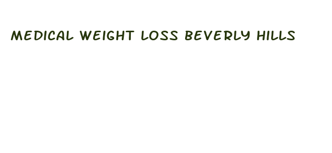 medical weight loss beverly hills