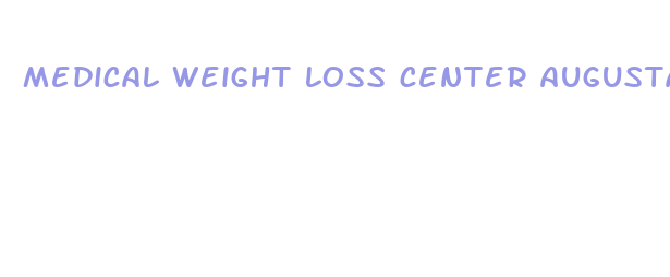 medical weight loss center augusta ga