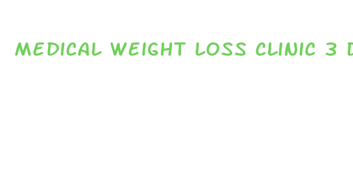 medical weight loss clinic 3 day cleanse