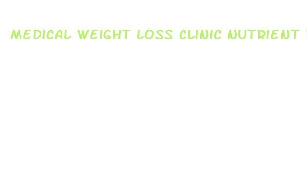 medical weight loss clinic nutrient recipes