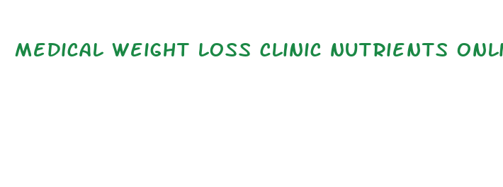 medical weight loss clinic nutrients online