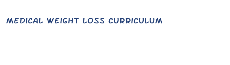 medical weight loss curriculum