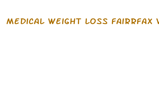 medical weight loss fairrfax va