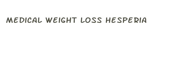 medical weight loss hesperia