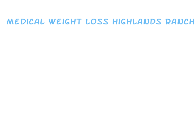 medical weight loss highlands ranch