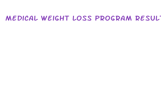 medical weight loss program results