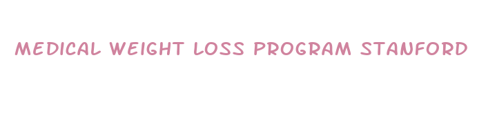 medical weight loss program stanford