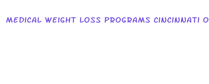 medical weight loss programs cincinnati oh