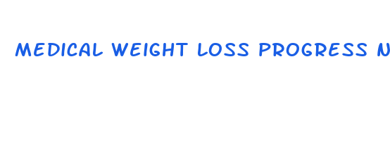 medical weight loss progress note