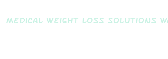 medical weight loss solutions wallingford ct