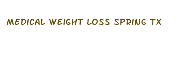 medical weight loss spring tx