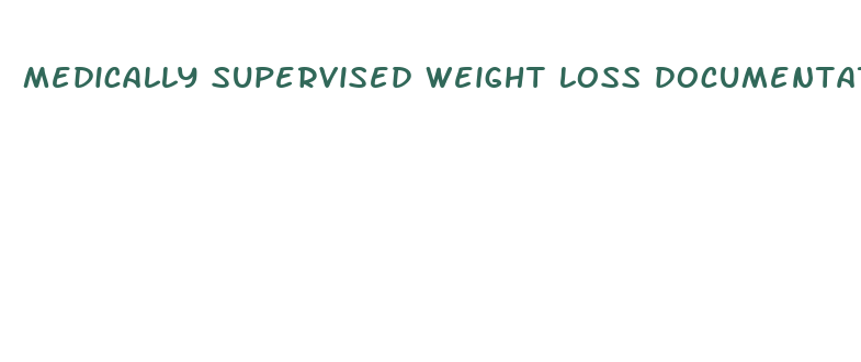 medically supervised weight loss documentation form