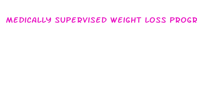 medically supervised weight loss programs massachusetts