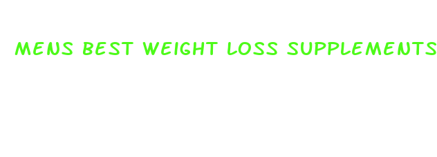 mens best weight loss supplements