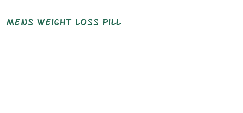 mens weight loss pill