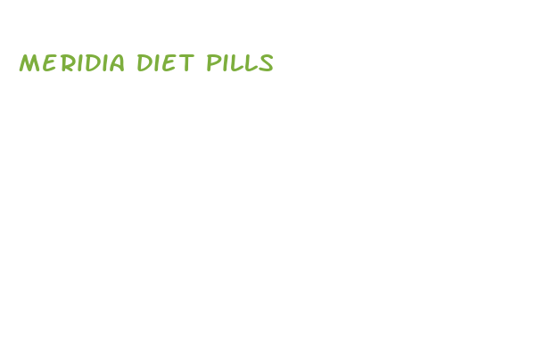 meridia diet pills