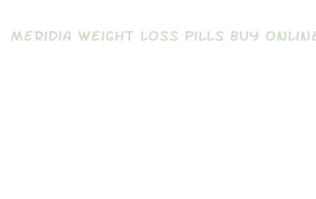 meridia weight loss pills buy online