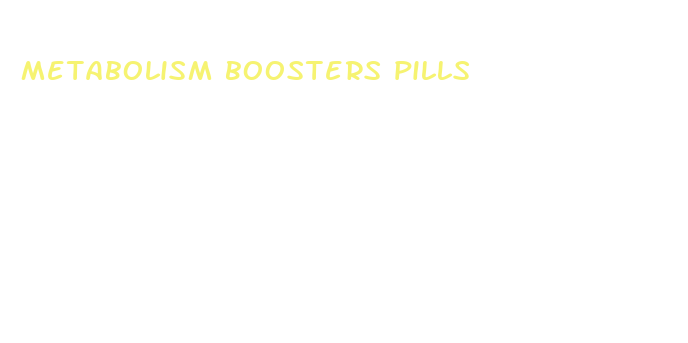 metabolism boosters pills