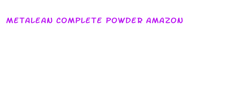 metalean complete powder amazon