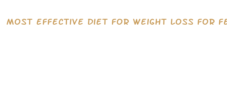 most effective diet for weight loss for female