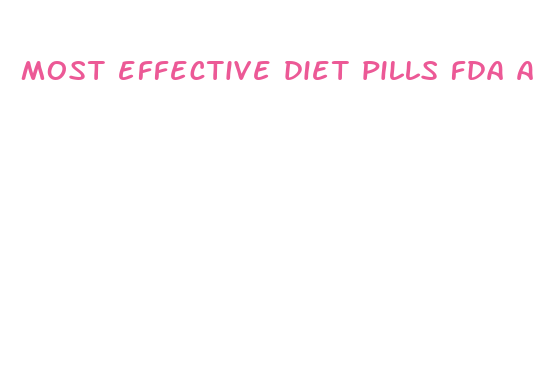 most effective diet pills fda approved