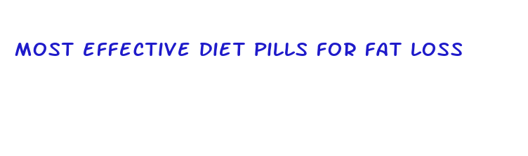 most effective diet pills for fat loss