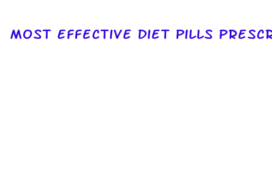 most effective diet pills prescription