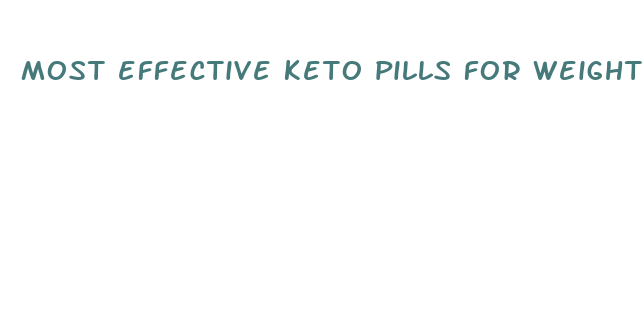 most effective keto pills for weight loss