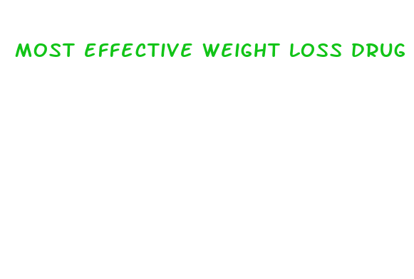 most effective weight loss drug prescription