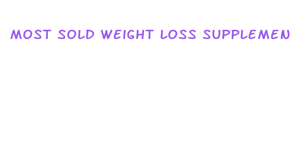 most sold weight loss supplements