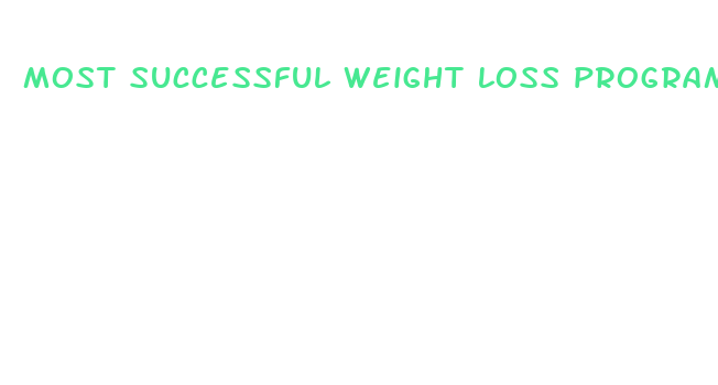 most successful weight loss program