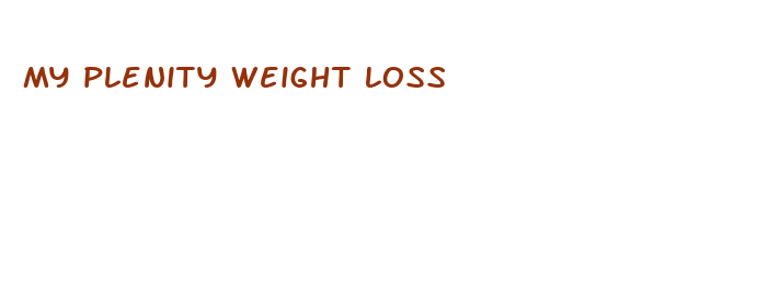 my plenity weight loss