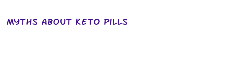 myths about keto pills