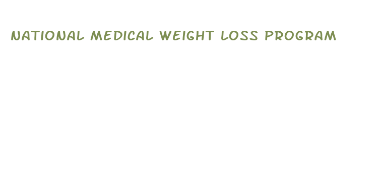 national medical weight loss program