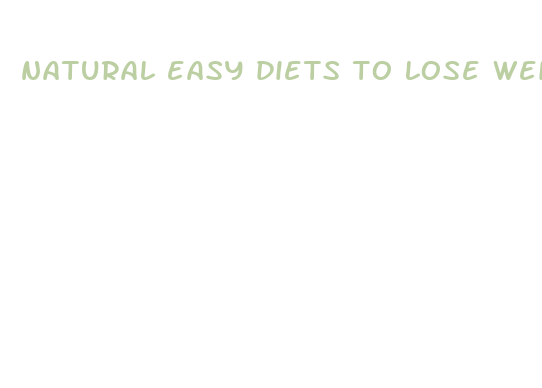 natural easy diets to lose weight fast