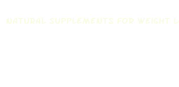 natural supplements for weight loss youtube