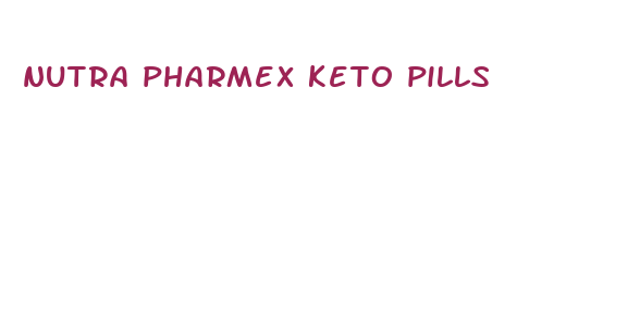 nutra pharmex keto pills