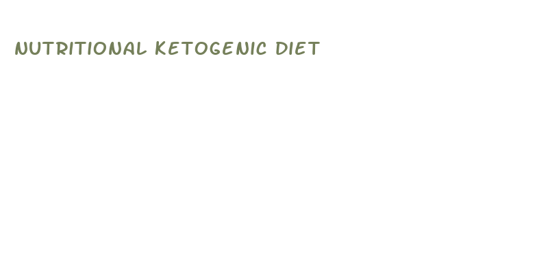 nutritional ketogenic diet