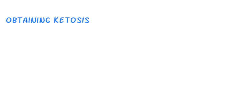 obtaining ketosis