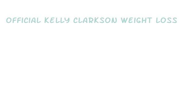 official kelly clarkson weight loss