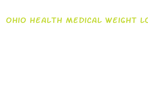 ohio health medical weight loss program