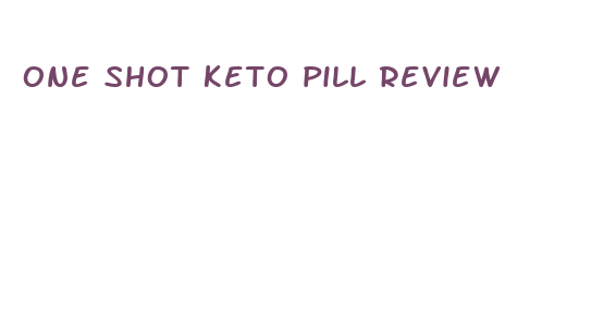 one shot keto pill review