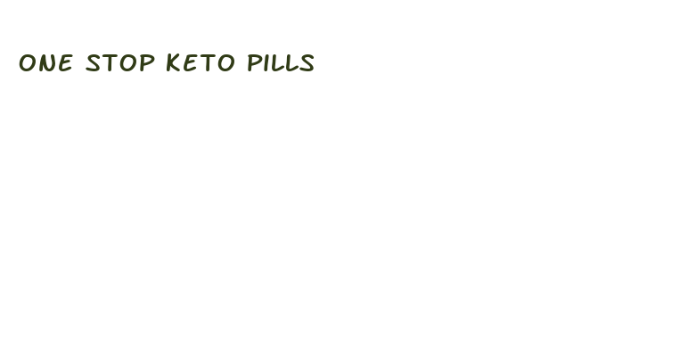 one stop keto pills