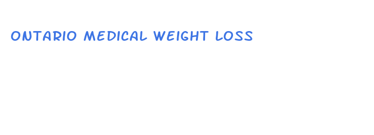 ontario medical weight loss