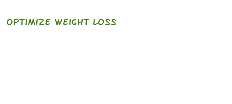 optimize weight loss